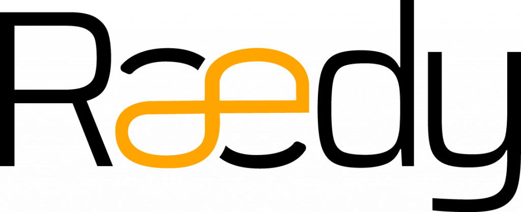 Logo Rædy, groupe issu de l'acquisition Ipanema Technology, écosystème digital intégré IA, Cloud et Nearshore